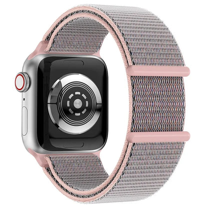 For Apple Watch Ultra 2 Ultra 49mm / Series 9 8 7 45mm / 6 5 4 SE (2022) SE (2023) SE 44mm / 3 2 1 42mm Nylon Watch Band