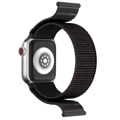 For Apple Watch Ultra 2 Ultra 49mm / Series 9 8 7 45mm / 6 5 4 SE (2022) SE (2023) SE 44mm / 3 2 1 42mm Nylon Watch Band