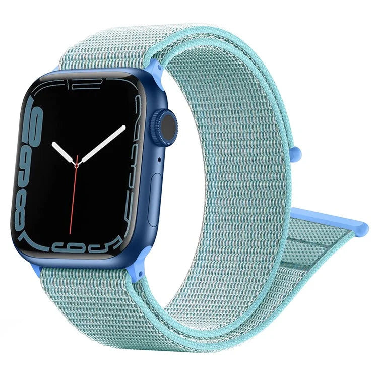 For Apple Watch Ultra 2 Ultra 49mm / Series 9 8 7 45mm / 6 5 4 SE (2022) SE (2023) SE 44mm / 3 2 1 42mm Nylon Watch Band