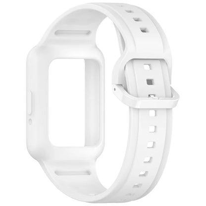 For Samsung Galaxy Fit3 SM-R390 Soft Silicone Wristband Replacement Strap with Case