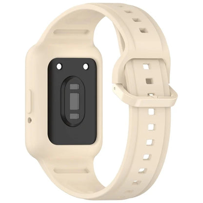 For Samsung Galaxy Fit3 SM-R390 Soft Silicone Wristband Replacement Strap with Case