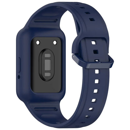 For Samsung Galaxy Fit3 SM-R390 Soft Silicone Wristband Replacement Strap with Case