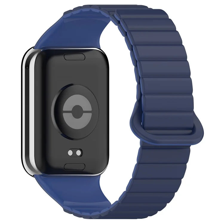 For Xiaomi Redmi Watch 4 / Smart Band 8 Pro Dual Color Watch Strap Magnetic Silicone Wrist Band