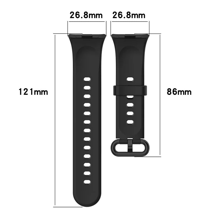 Wrist Band for Xiaomi Redmi Watch 4 Soft Silicone Smartwatch Bracelet Strap