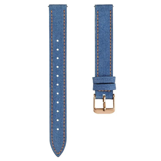 For Garmin Lily 2 Linen Leather Wrist Band Adjustable Watch Strap Replacement