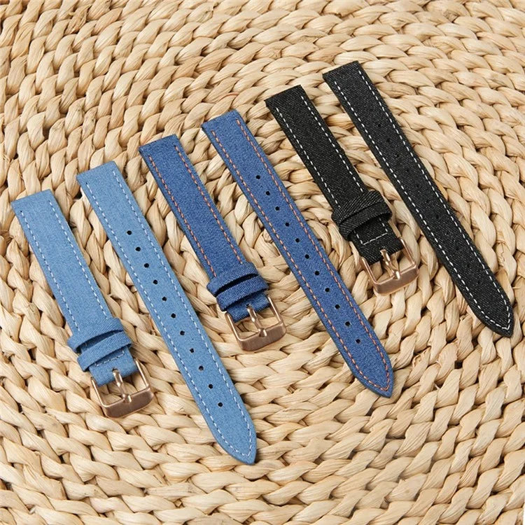 For Garmin Lily 2 Linen Leather Wrist Band Adjustable Watch Strap Replacement