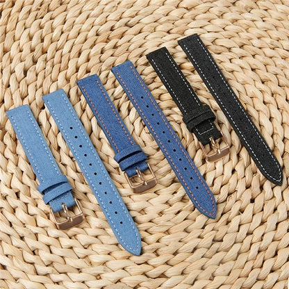 For Garmin Lily 2 Linen Leather Wrist Band Adjustable Watch Strap Replacement