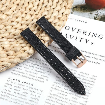 For Garmin Lily 2 Linen Leather Wrist Band Adjustable Watch Strap Replacement