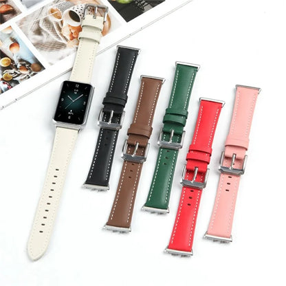 For Honor Band 9 Replacement Strap Genuine Cow Leather Watch Band
