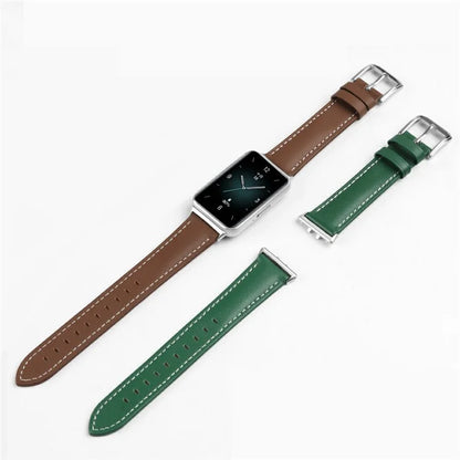 For Honor Band 9 Replacement Strap Genuine Cow Leather Watch Band
