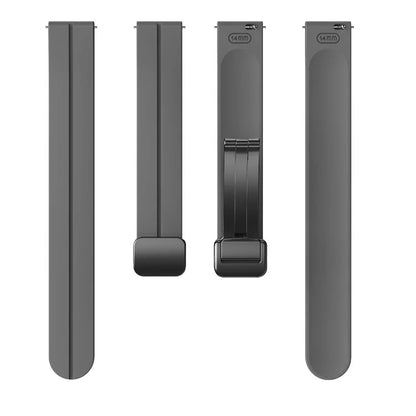 For Garmin Lily 2 Silicone Band Watch Strap with Magnetic Folding Buckle
