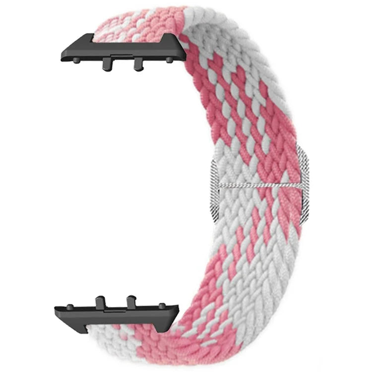 For Samsung Galaxy Fit3 Replacement Band 12mm Nylon Braided Watch Strap