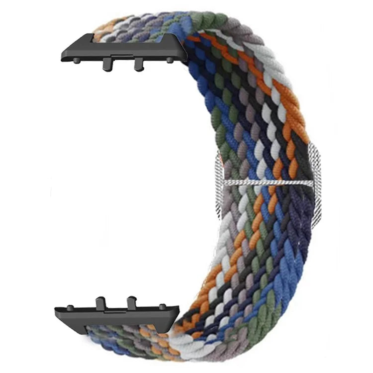 For Samsung Galaxy Fit3 Replacement Band 12mm Nylon Braided Watch Strap
