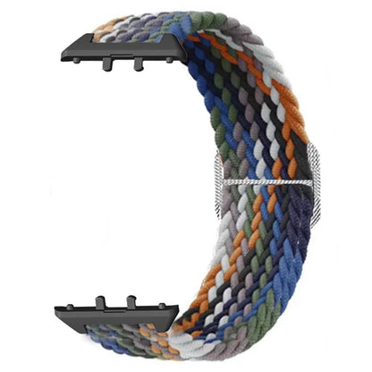 For Samsung Galaxy Fit3 Replacement Band 12mm Nylon Braided Watch Strap