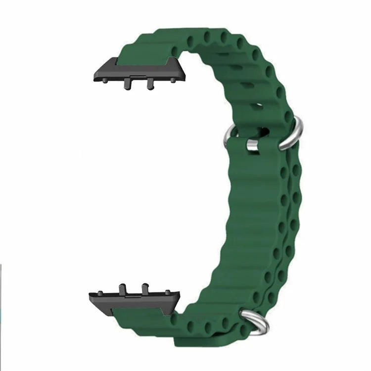 For Samsung Galaxy Fit3 Replacement Strap Drop-resistant Silicone Watch Band