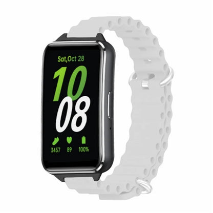 For Samsung Galaxy Fit3 Replacement Strap Drop-resistant Silicone Watch Band