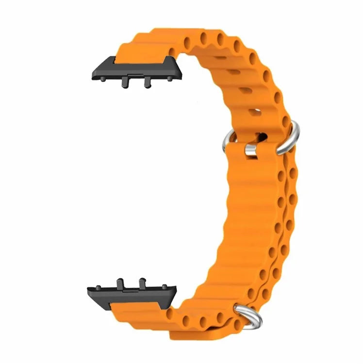 For Samsung Galaxy Fit3 Replacement Strap Drop-resistant Silicone Watch Band