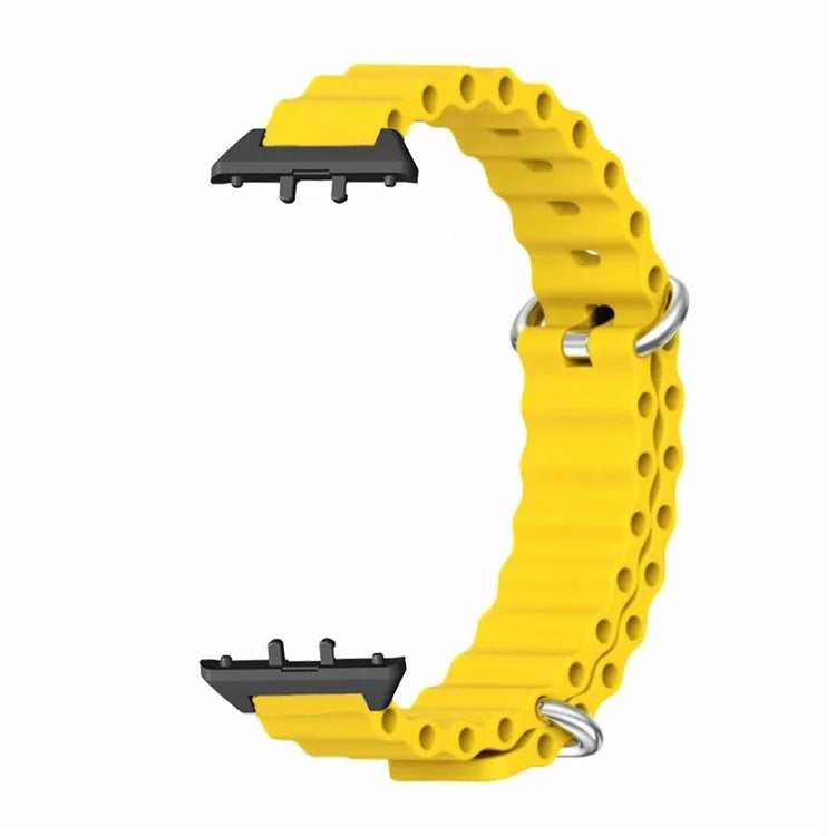 For Samsung Galaxy Fit3 Replacement Strap Drop-resistant Silicone Watch Band