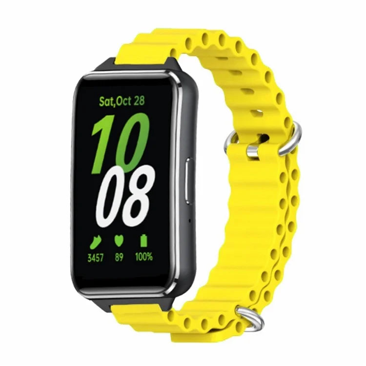For Samsung Galaxy Fit3 Replacement Strap Drop-resistant Silicone Watch Band
