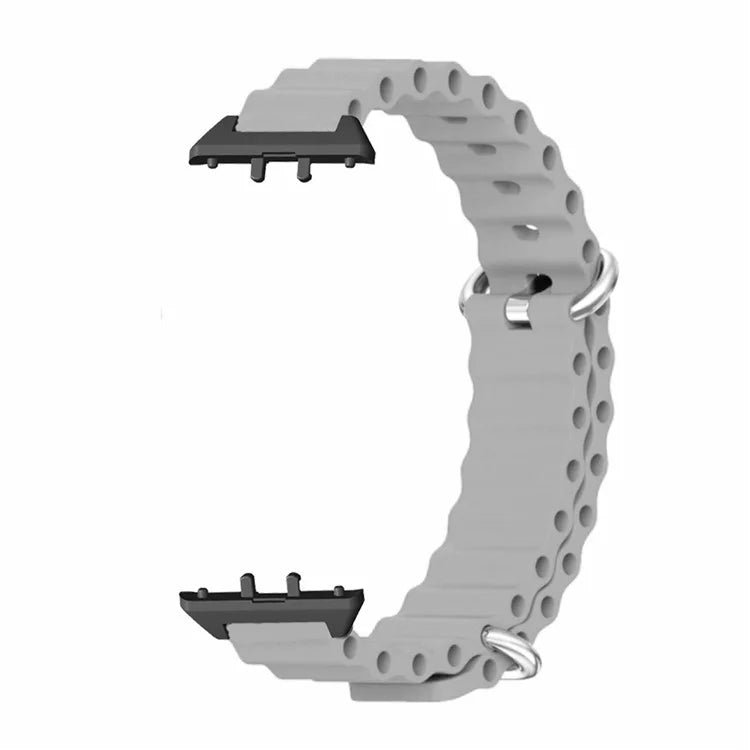 For Samsung Galaxy Fit3 Replacement Strap Drop-resistant Silicone Watch Band