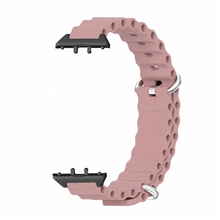For Samsung Galaxy Fit3 Replacement Strap Drop-resistant Silicone Watch Band