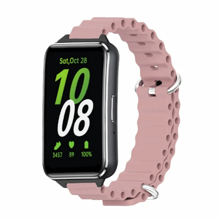 For Samsung Galaxy Fit3 Replacement Strap Drop-resistant Silicone Watch Band