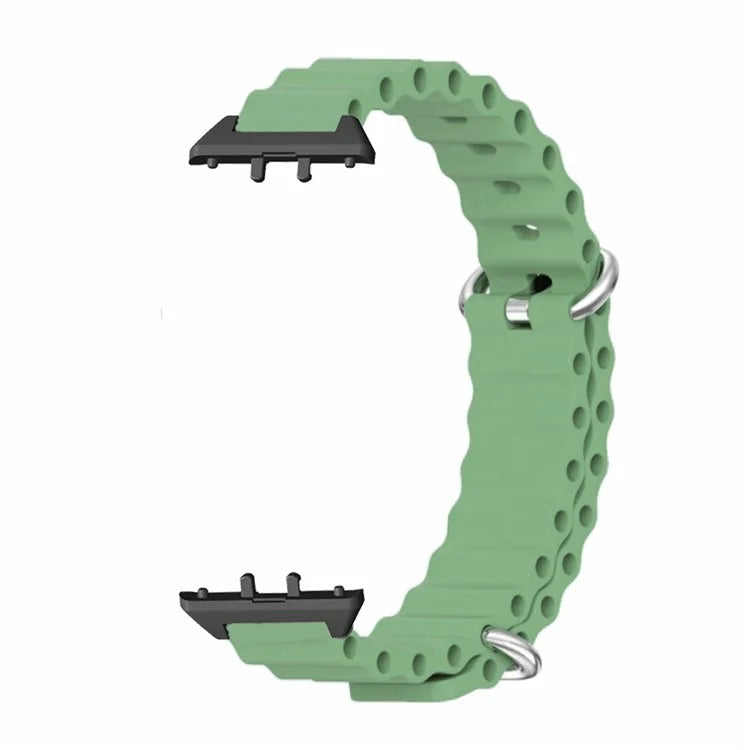 For Samsung Galaxy Fit3 Replacement Strap Drop-resistant Silicone Watch Band