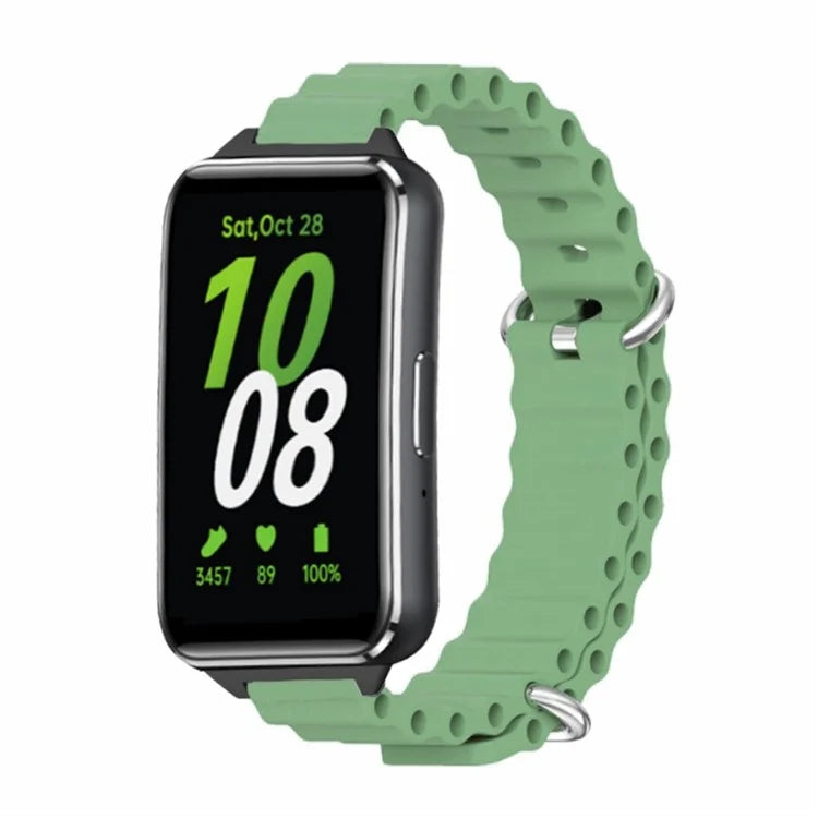 For Samsung Galaxy Fit3 Replacement Strap Drop-resistant Silicone Watch Band