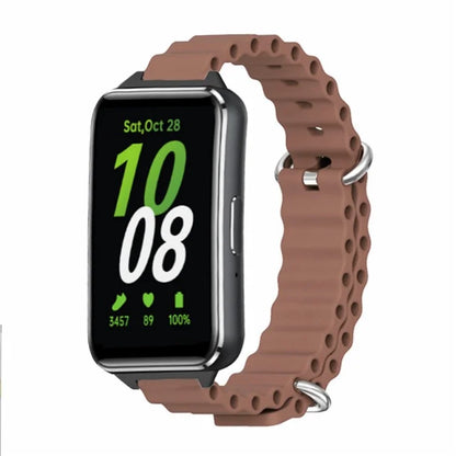 For Samsung Galaxy Fit3 Replacement Strap Drop-resistant Silicone Watch Band