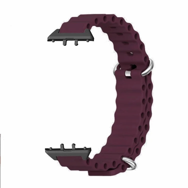 For Samsung Galaxy Fit3 Replacement Strap Drop-resistant Silicone Watch Band
