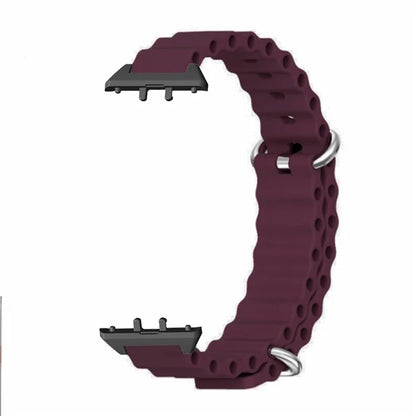 For Samsung Galaxy Fit3 Replacement Strap Drop-resistant Silicone Watch Band