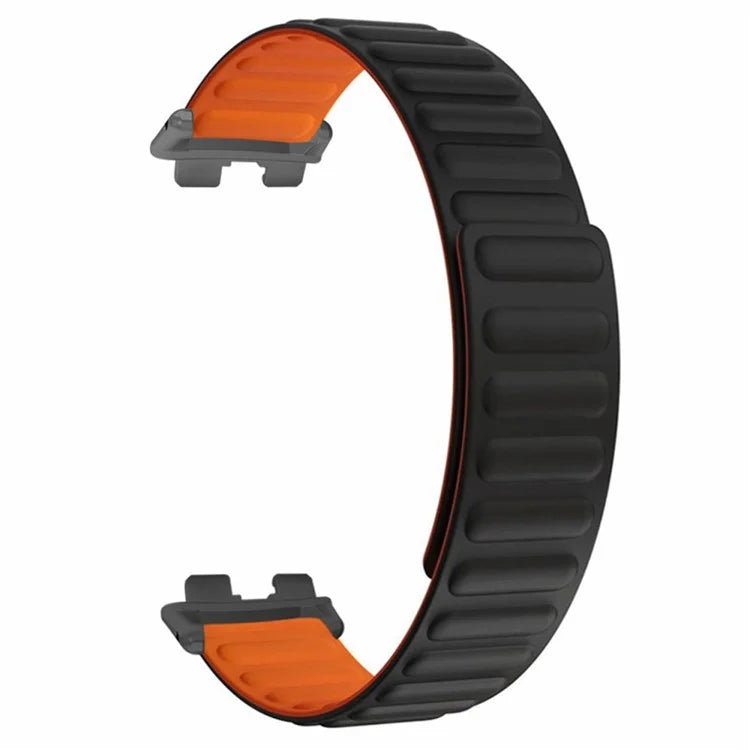 For Huawei Band 9 Magnetic Wrist Band Adjustable Silicone Watch Strap Watch Replacement Accessory