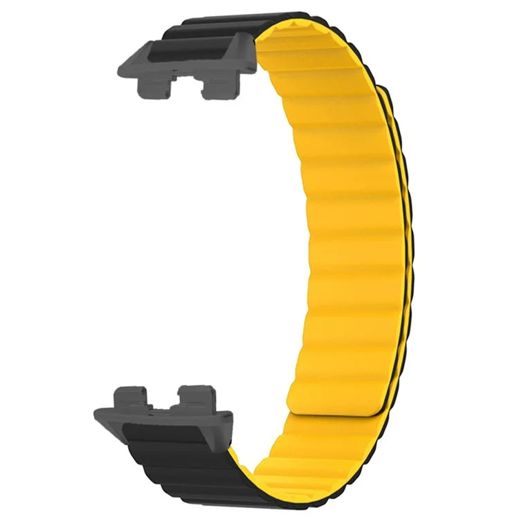 For Huawei Band 9 Magnetic Wrist Band Adjustable Silicone Watch Strap Watch Replacement Accessory