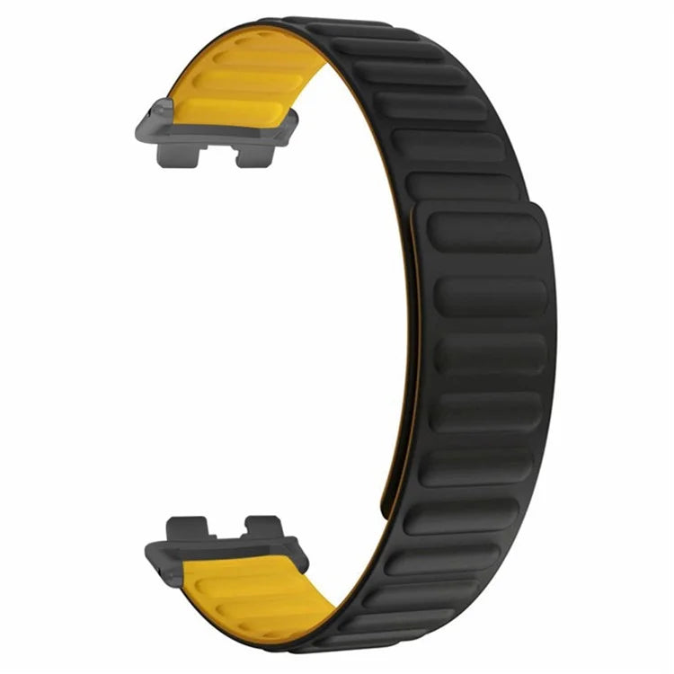 For Huawei Band 9 Magnetic Wrist Band Adjustable Silicone Watch Strap Watch Replacement Accessory