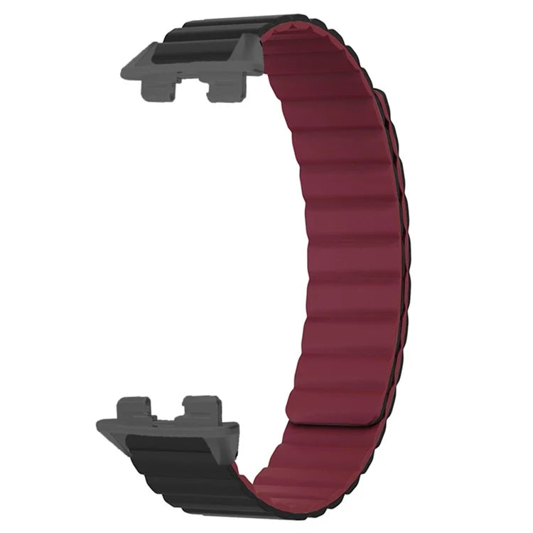 For Huawei Band 9 Magnetic Wrist Band Adjustable Silicone Watch Strap Watch Replacement Accessory