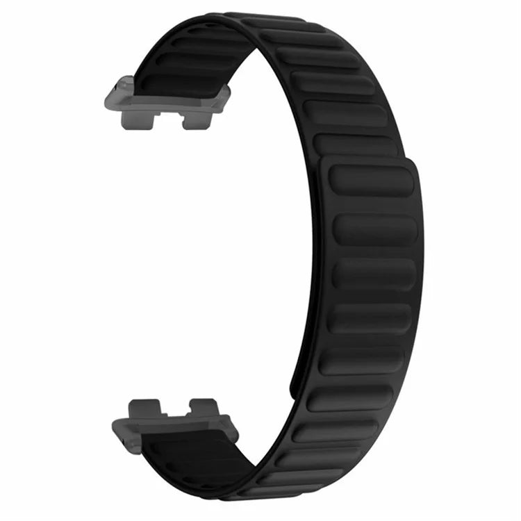 For Huawei Band 9 Magnetic Wrist Band Adjustable Silicone Watch Strap Watch Replacement Accessory
