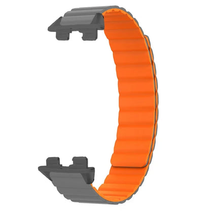 For Huawei Band 9 Magnetic Wrist Band Adjustable Silicone Watch Strap Watch Replacement Accessory