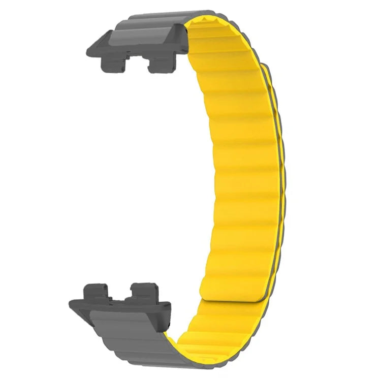 For Huawei Band 9 Magnetic Wrist Band Adjustable Silicone Watch Strap Watch Replacement Accessory
