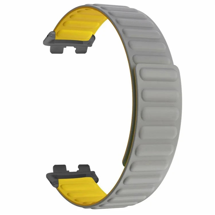 For Huawei Band 9 Magnetic Wrist Band Adjustable Silicone Watch Strap Watch Replacement Accessory