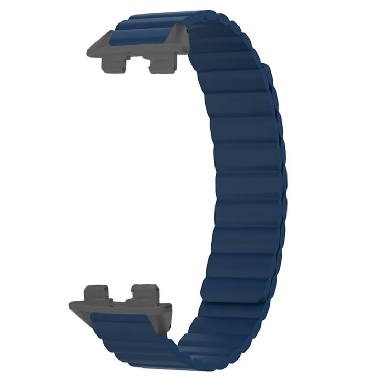 For Huawei Band 9 Magnetic Wrist Band Adjustable Silicone Watch Strap Watch Replacement Accessory