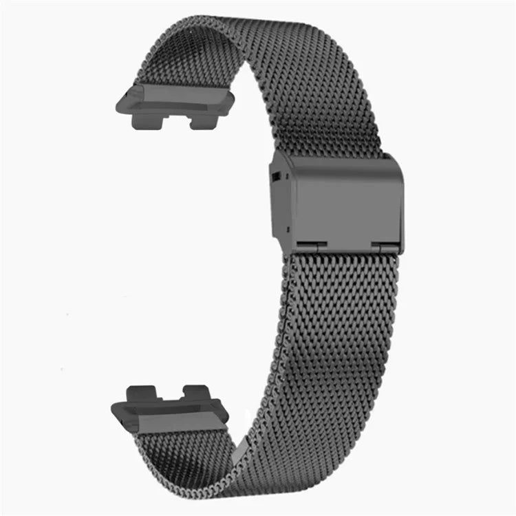 For Huawei Band 9 Watch Bracelet Milanese Mesh Replacement Strap with Metal Connector