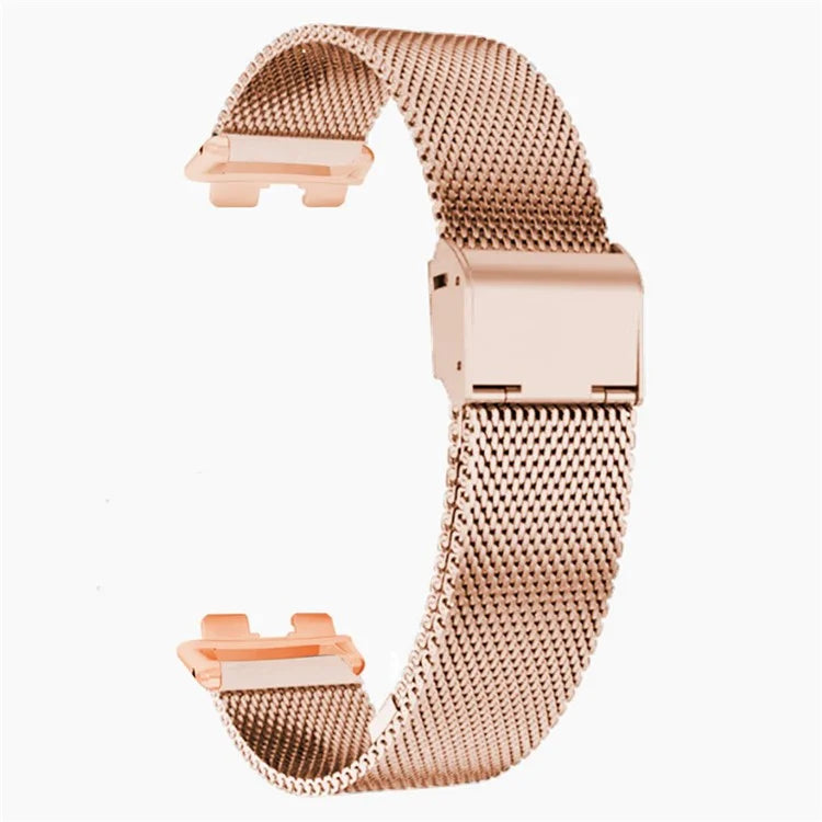 For Huawei Band 9 Watch Bracelet Milanese Mesh Replacement Strap with Metal Connector