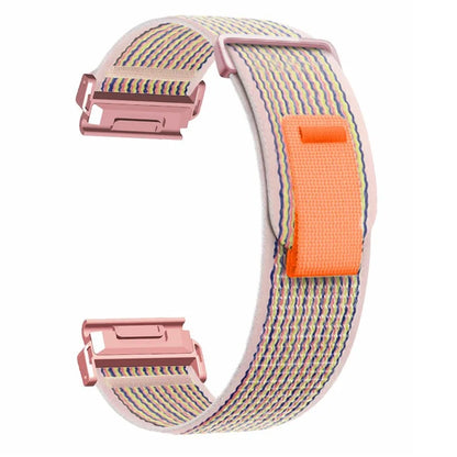 For Coros Vertix 2  /  Garmin Fenix 7X  /  6X  /  5X 26mm Trail Loop Nylon Band Soft Watch Strap