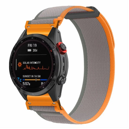 For Garmin Fenix 7 / Fenix 6 GPS / Fenix 5 Trail Loop Strap Nylon Watch Band