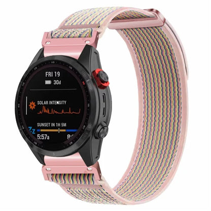 For Garmin Fenix 7 / Fenix 6 GPS / Fenix 5 Trail Loop Strap Nylon Watch Band