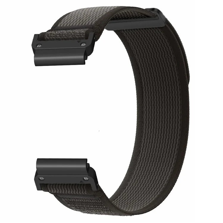 For Garmin Fenix 7 / Fenix 6 GPS / Fenix 5 Trail Loop Strap Nylon Watch Band