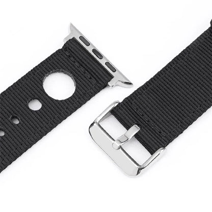 For Apple Watch Series 9 8 7 41mm / 6 5 4 SE (2023) SE (2022) SE 40mm / 3 2 1 38mm Nylon Watch Band Waterproof Replacement Strap