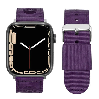 For Apple Watch Series 9 8 7 41mm / 6 5 4 SE (2023) SE (2022) SE 40mm / 3 2 1 38mm Nylon Watch Band Waterproof Replacement Strap