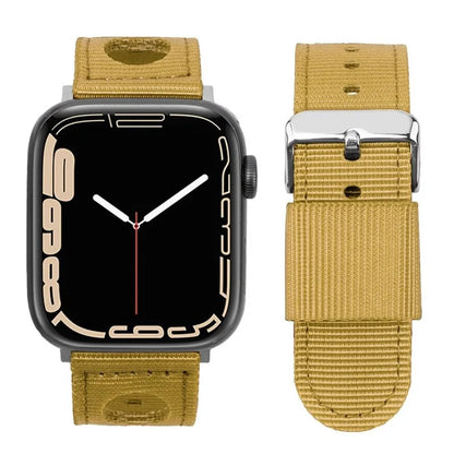 For Apple Watch Ultra 2 Ultra 49mm  /  9 8 7 45mm  /  6 5 4 SE (2023) SE (2022) SE 44mm  /  3 2 1 42mm Waterproof Nylon Watch Band
