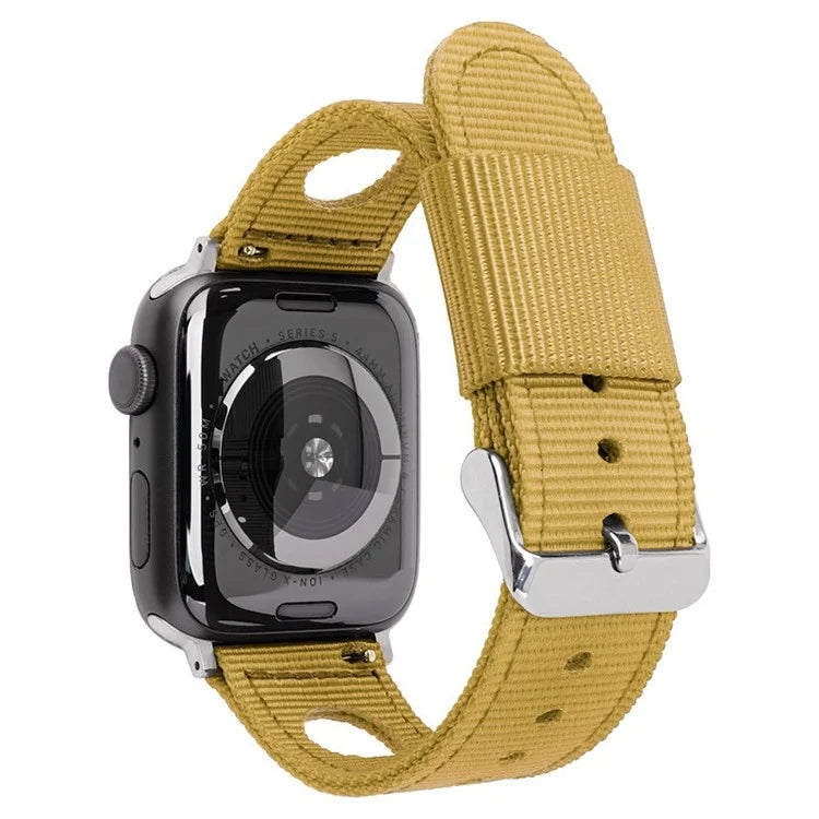 For Apple Watch Ultra 2 Ultra 49mm  /  9 8 7 45mm  /  6 5 4 SE (2023) SE (2022) SE 44mm  /  3 2 1 42mm Waterproof Nylon Watch Band